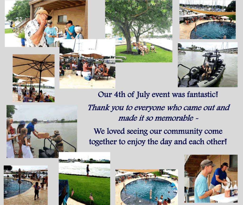 A collage of July 4 images. 